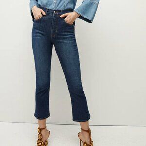 Veronica Beard • Carly Kick-Flare Jeans Dark Wash